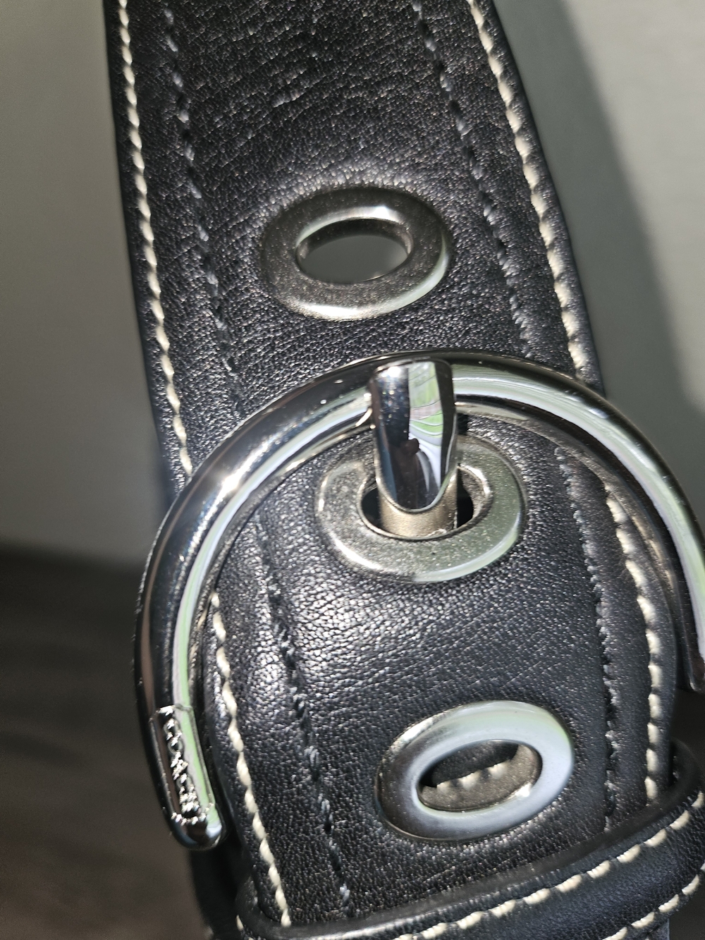 Coach Black Leather Interior Patch Bag - Picture 6 of 10